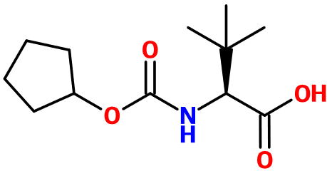 (image for) MC005015 N-[(Cyclopentyloxy)carbonyl]-3-methylvaline